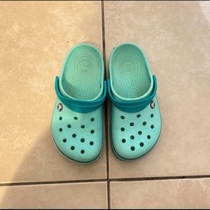 Green crocs